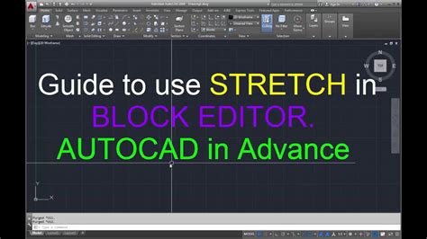 How To Use Block Editor In Autocad