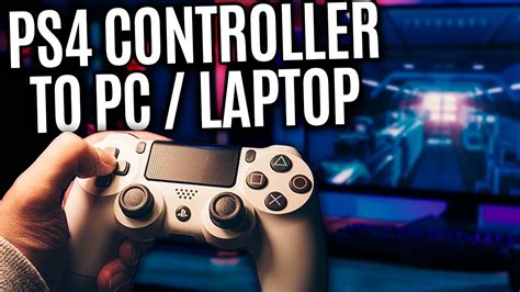 how to use bluetooth ps4 controller on pc
