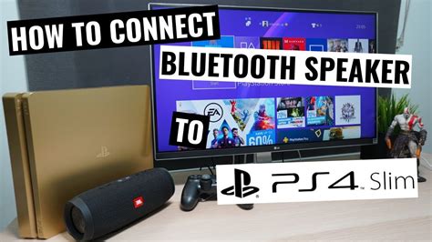 how to use bluetooth speaker on ps4