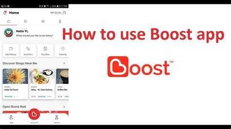 how to use boost app
