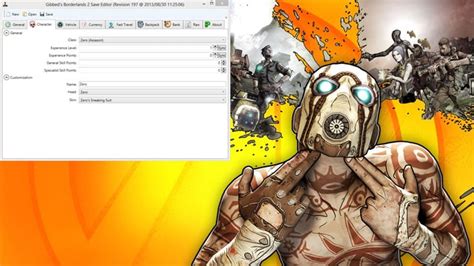 how to use borderlands 2 gibbed save editor