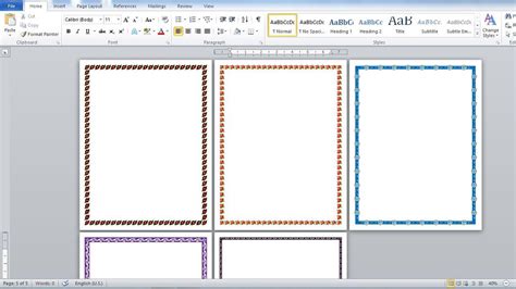 How To Use Borders In Microsoft Word