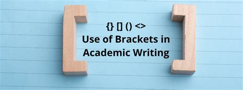 how to use brackets in creative writing