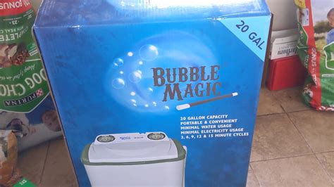 How To Use Bubble Magic Washing Machine