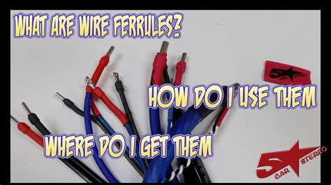 How To Use Cable Ferrules And Stops