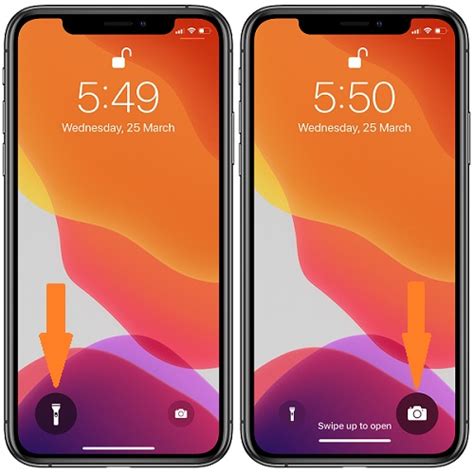 how to use camera in lock screen iphone 11