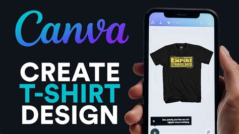 how to use canva to create a shirt design