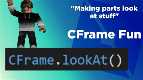 how to use cframe roblox