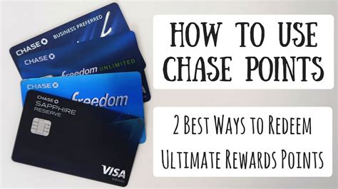 how to use chase rewards points