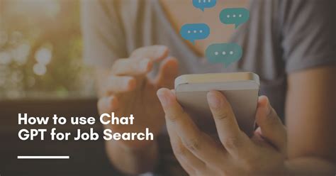 how to use chatgpt for job search