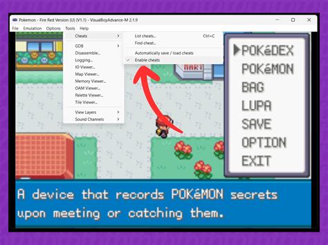 How To Use Cheats In Vba Pokemon Fire Red