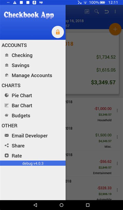 How To Use Checkbook App