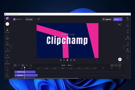 how to use clipchamp video editor