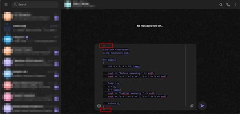 how to use code block in telegram