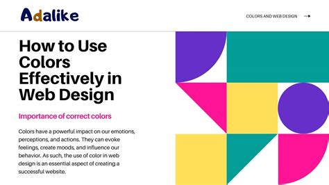 how to use colour in design