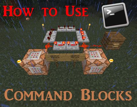 How To Use Command Blocks In Minecraft Windows 10