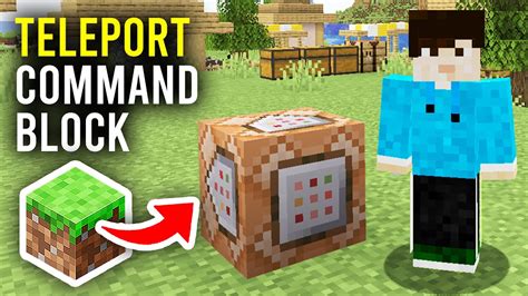 How To Use Command Blocks To Teleport In Minecraft Pocket Edition