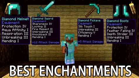 How To Use Commands To Enchant Items In Minecraft