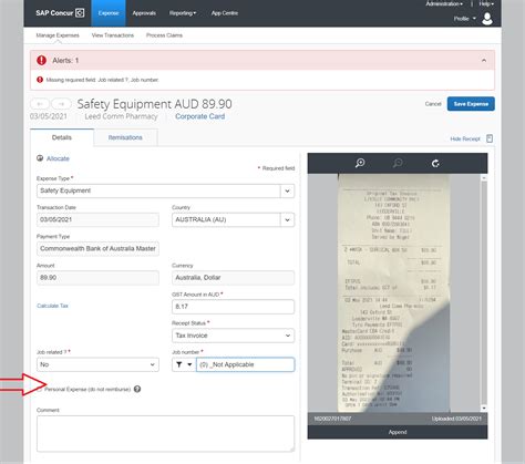 how to use concur expenses