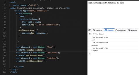 how to use constructor in javascript