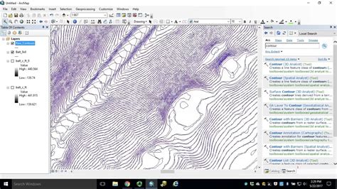 how to use contour map creator