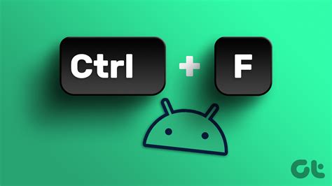 how to use control f in mobile