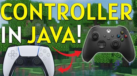 How To Use Controller Java Minecraft