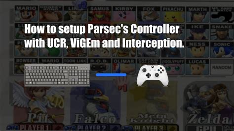 How To Use Controller Parsec