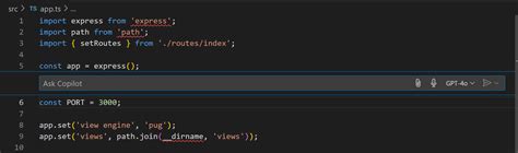 how to use copilot chat in visual studio code
