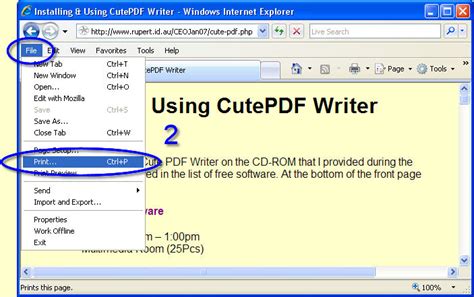 How To Use Cutepdf Writer Tutorial