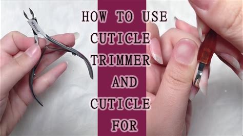How to Use a Cuticle Cutter 10 Steps (with Pictures) wikiHow