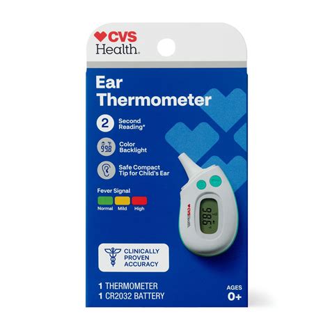how to use cvs digital ear thermometer