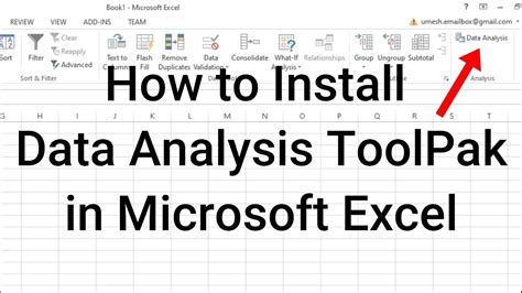 how to use data analysis toolpak in excel on mac