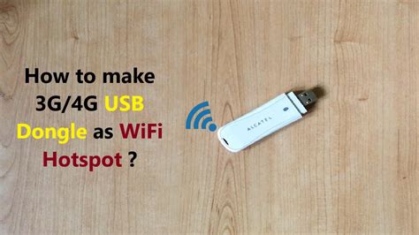 How To Use Data Card To Create A Wifi Hotspot