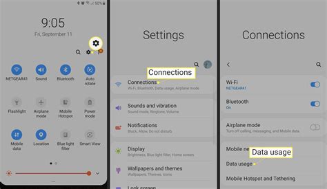 how to use data on android phone