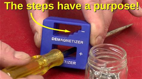 How To Use Demagnetizer Tool