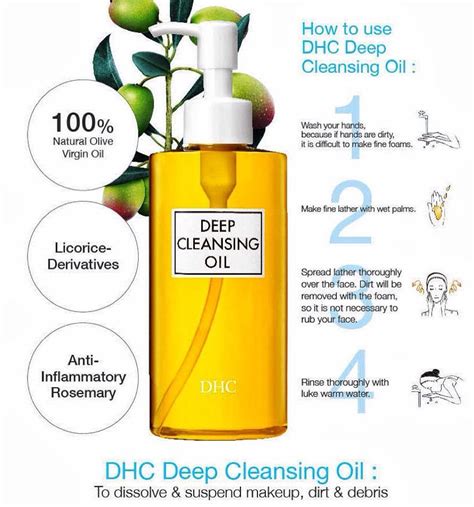 how to use dhc cleansing oil