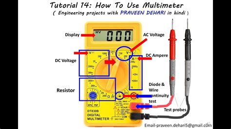How To Use Digital Multimeter Tester