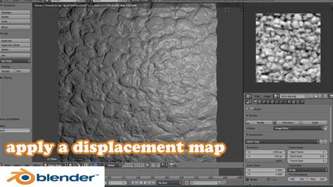 How To Use Displacement Map In Blender 2 8