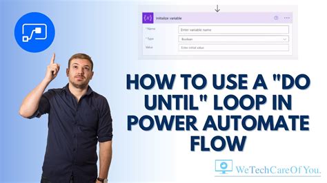 how to use do until loop in power automate