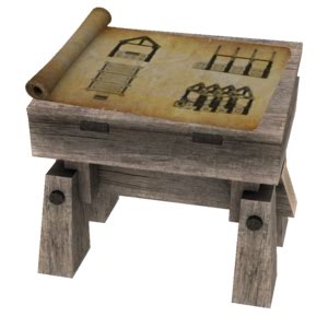 how to use drafting table skyrim