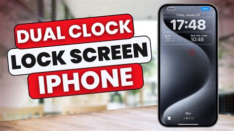 How To Use Dual Clock On Iphone