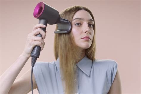 how to use dyson hair attachments