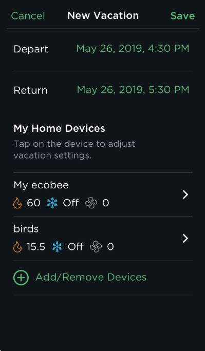 how to use ecobee app