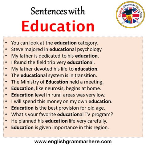 how to use educative in a sentence