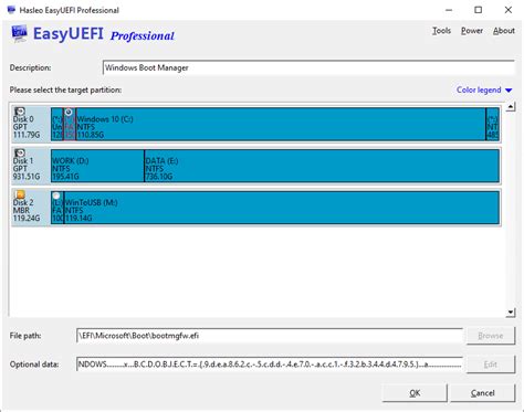 how to use efi boot editor
