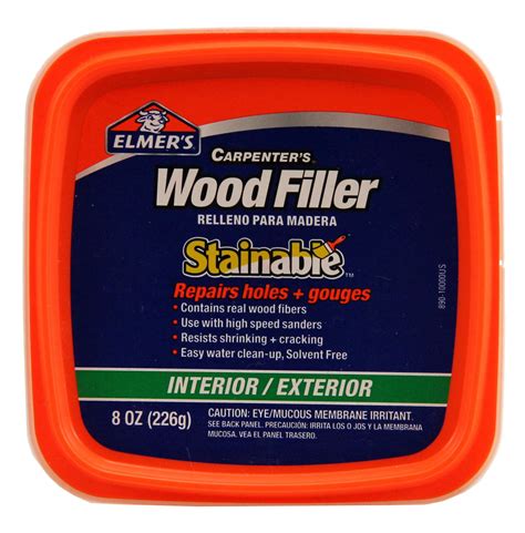 how to use elmer's wood filler