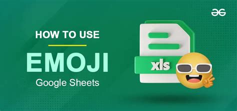 how to use emoji in google sheets
