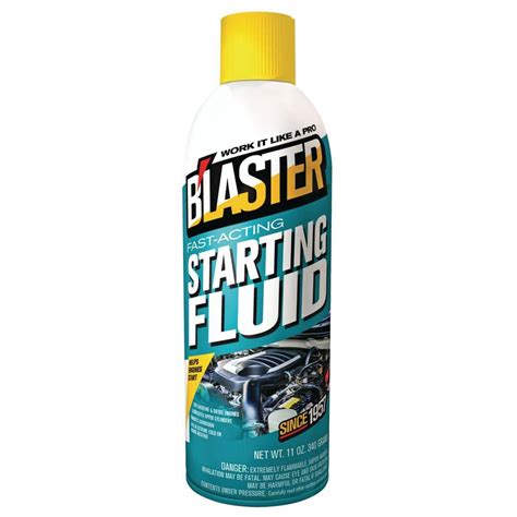 How To Use Engine Starter Fluid