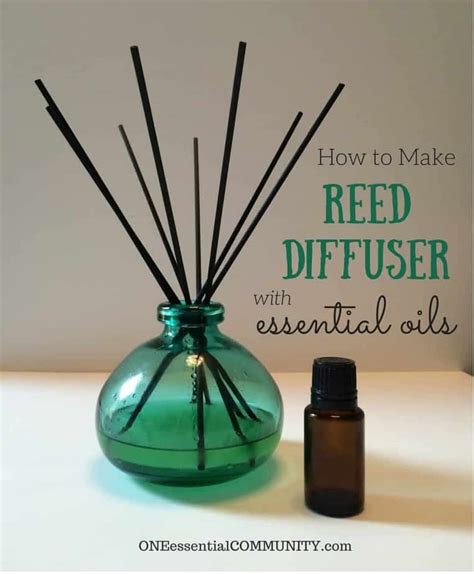 how to use essential oil in reed diffuser
